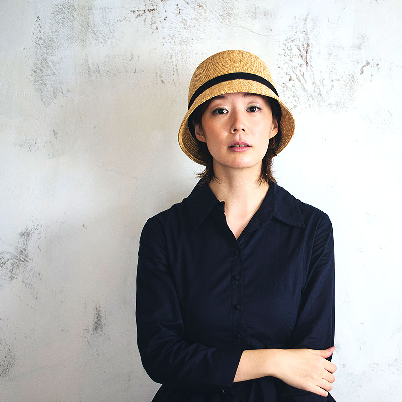 田中帽子店 Fico(フィコ) Mini Casablanca 麦わら ミニカサブランカ 麦わら帽子 ス...