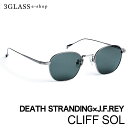 DEATH STRANDING×J.F.REYコラボレーションアイウェアCLIFF SOL 1カラー 1313 49mm ジェイ・エフ・レイ デスストランディングメンズ メガネ サングラス 眼鏡 ギフト対応 【店頭受取対応商品】