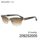 A'rossby(ロズビー) 209252005 サイズ 58mm, ゴールド×ブラウン 58mm