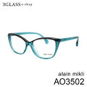 3Glasseshop㤨alain mikli ߥ AO3502 3顼 ꥢ å ֥롼 饤ȥ֥饦 ֥å å 54mm ᥬ  󥰥饹 ե졼  ǥ  奢  ä starck eyesŹƬбʡۡפβǤʤ59,290ߤˤʤޤ