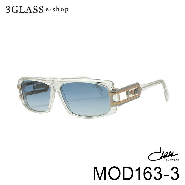 楽天3Glass・e−shopCAZAL カザール MOD163-3 カラー 002（クリア/ゴールド） 58mmメンズ サングラス メガネ ギフト対応cazal mod163-3【店頭受取対応商品】