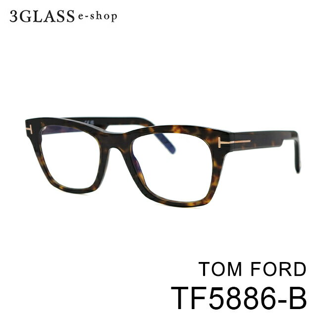 TOM FORD gtH[h TF5886-B 52mmJ[ 052(ot/S[h)Y Kl TOX ዾ MtgΉ tom fordyXΉiz