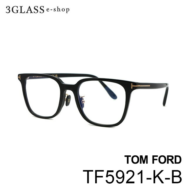 TOM FORD gtH[h TF5921-K-B 51mmJ[ 001(ubN/S[h)Y Kl TOX ዾ MtgΉ tom fordyXΉiz