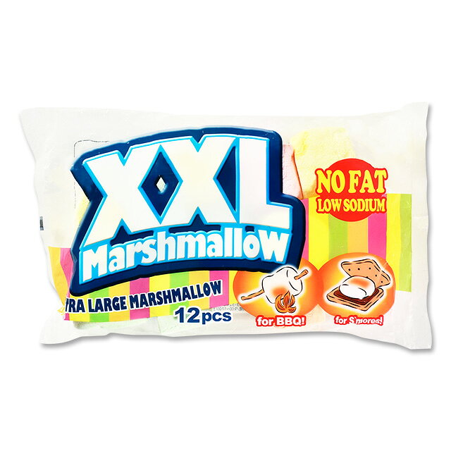 ☆送料無料☆★まとめ買い★【ドウシシャ カラフル XXL マシュマロ 12個入 ×24袋】［在庫限り］ BBQに特化したマシュマロ 通常の約3倍 食べやすい大きさ 見た目がかわいいカラフルタイプ コスパ◎ フィリピン バーベキュー アウトドア キャンプ チョコフォンデュ