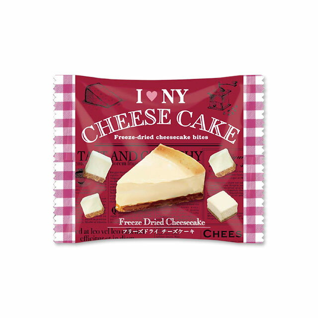 送料無料／まとめ買い（20袋）【エイム フリーズドライチーズケーキ 11g 20袋】おいし～いニューヨーク..