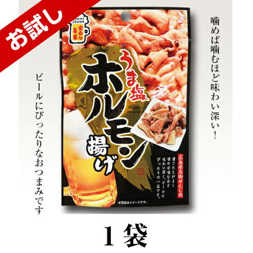 ≪単品販売≫[10]【MD うま塩ホルモン揚げ 20g 1袋】 ビールによく合う一口サイズのホルモン まとめて買いたい旨おつまみ 夏酒 肴 珍味 家飲み ビール 日本酒 焼酎 おつまみ 父の日