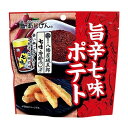 まとめ買い（15袋）【味源 八幡屋礒五郎 旨辛七味ポテト 50g 15袋入】辛さの中にも旨さを感じる、やみつきポテトステイック コラボ菓子 八幡屋礒五郎 七味唐辛子 唐辛子 ポテト スナック 駄菓子 おもしろ お菓子 おつまみ 味源 ピリ辛 旨辛