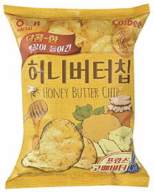 送料無料／まとめ買い【ヘテ ハニーバターポテトチップス 60g 20袋入】のサムネイル