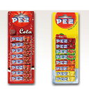 【PEZ (EU) リフィル8P 68g】（ コーラ 味／ フルーツ味 ）☆まとめ買いなら送料無料！☆ 世界中で愛されているキャンディー 様々なキャラクターヘッドでお馴染み『PEZ』のリフィル8パック入り ペッツ ラムネ 替え コレクター コレクション 雑貨 おしゃれ ハンガリー産