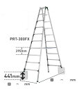 法人様限定ですアルインコ伸縮脚付専用脚立PRT-360FXはしごにはなりません代引き不可商品です 沖縄・離島は別途運賃かかります 