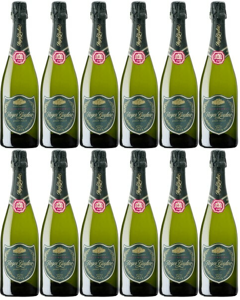 《12本セット》ロジャーグラート　カバ グラン・レセルバ ジョセップ・ヴァイス 750ml 12度 MW【誕生日プレゼント ワイン お酒 宅飲み お祝い お中元 ギフト お歳暮　スパークリングワイン　スペイン】