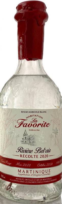 《正規品》 ラ・ファボリット ブラン リビエール ベレール レコルト 2020 53度 700ml JIS【誕生日プレゼント お酒 洋酒 スピリッツ ラム 宅飲み お祝い お中元 ギフト お歳暮】