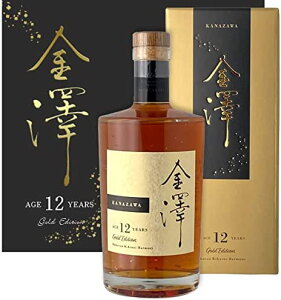 金澤 12年 ピュアモルト ゴールドエディション　47度 750ml RS《誕生日プレゼント お酒 国産 ジャパニーズ 宅飲み お祝い お中元 ウイスキー 国産ウイスキー ギフト お歳暮》