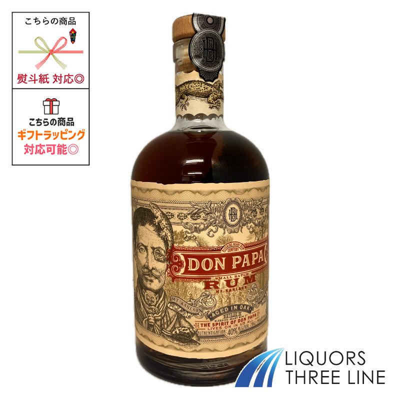 ドンパパ 7年 ラム 40度 700ml RS【スピリッツ】