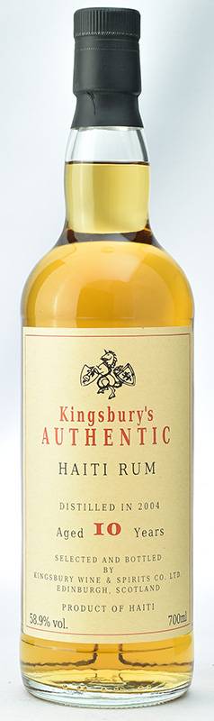 《正規品》ハイチ オーセンティックラベル (キングスバリー) 58.9度 700ml JIS【誕生日プレゼント お酒 洋酒 スピリッツ ラム 宅飲み お祝い お...