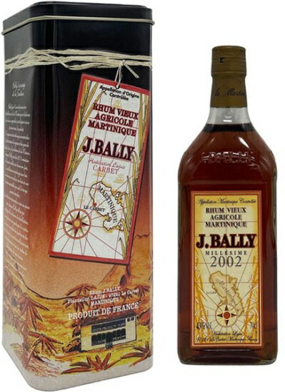 《正規品》J.バリー ミレジム 2002 43度 700ml JIS【誕生日プレゼント お酒 洋酒 スピリッツ ラム 宅飲み お祝い お中元 ギフト お歳暮】