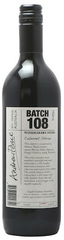 《12本セット》アンドリュー ピース ワインメーカーズノート カベルネ シラーズ 750ml 赤 オーストラリア RS【誕生日プレゼント お酒 洋酒 宅飲み お祝い お中元 ギフト お歳暮】