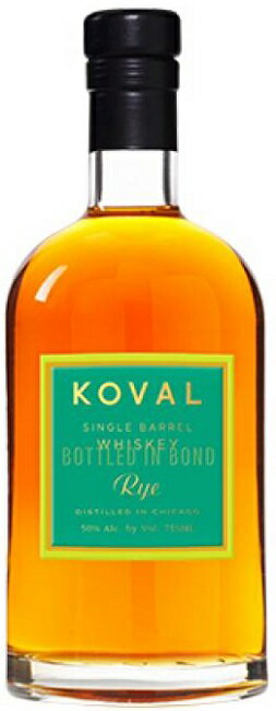 コーヴァル ライ ボトルド イン ボンド　50度 750ml RS【誕生日 洋酒 アメリカン 宅飲み お祝い お中元 ウイスキー ギフト お歳暮 】