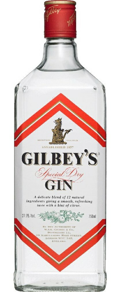 ギルビー ジン 37.5度 700ml RS【スピリッツ ジン】