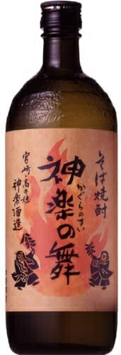 神楽の舞 25％ 720ml そば焼酎 K【誕生日 お酒 焼酎 宅飲み お祝い お中元 ギフト お歳暮 お正月 乙類 そば焼酎】