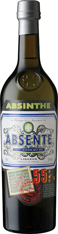 アブサント 55　55％ 700ml K RS【お酒 リキュール 薬草 ニガヨモギ 緑 乳白緑 緑の妖精】