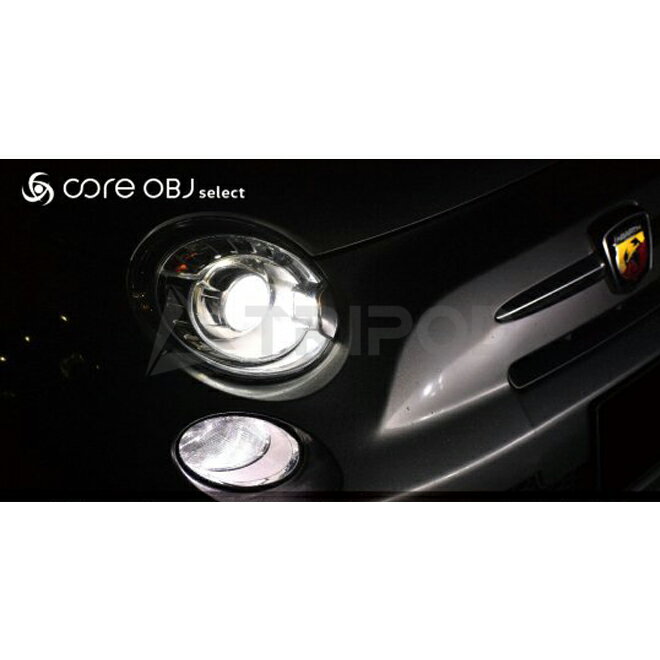 CS-LHB2-D1S-F HID to LED 6500K ヘッドライト コンバージョンバルブ（D1S）for アバルト 595・695/フィアット 500