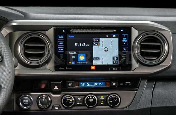 Rakuten - 【PAC JAPAN | TY5100】 USトヨタ タコマ(2016y〜) 2DINオーディオ用ナビ取付キット(JBL付き車両)