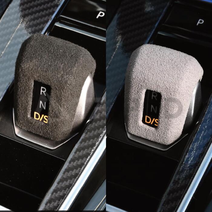 樂天商城 - アルカンターラ製シフトノブカバーfor フォルクスワーゲン Golf8 /Golf8.5