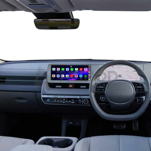 UROID MAX ヒュンダイ純正Apple CarPlay搭載車両で動画アプリの再生が可能！GooglePlayストアからアプリをインストール可能！