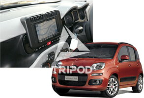 楽天輸入車オーディオ専門店 TRIPODFP2-02BK-CAN FIAT PANDA 2DINキット