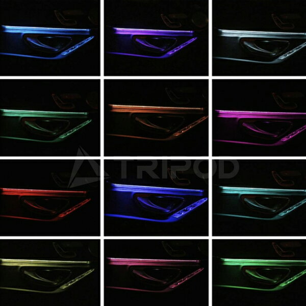 BP-MBAL Mercedes-Benz 専用 64カラー アンビエントライトハーネスメルセデス・ベンツ C(W205)/GLC(X253)クラス前期専用純正アンビエントカラーが3色から64色に増えます！！