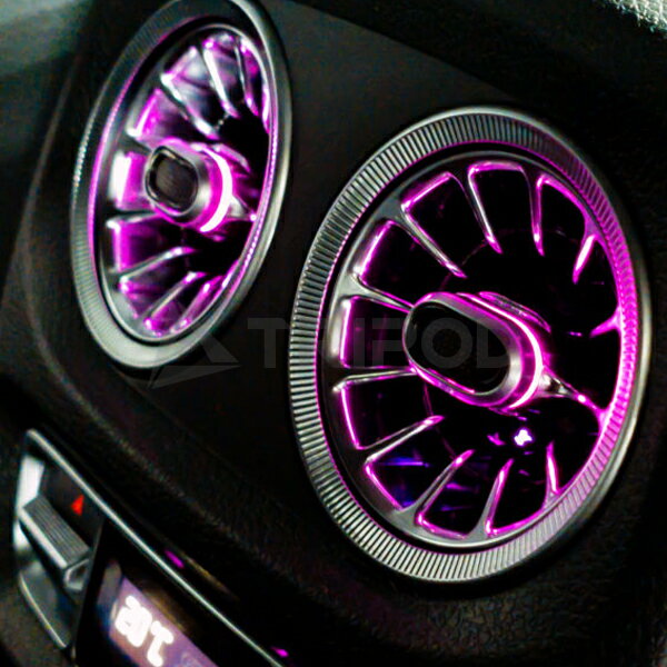 W465 リア アンビエントライトエアーアウトレット メルセデス・ベンツ Gクラス（W465）専用リアエアコ..