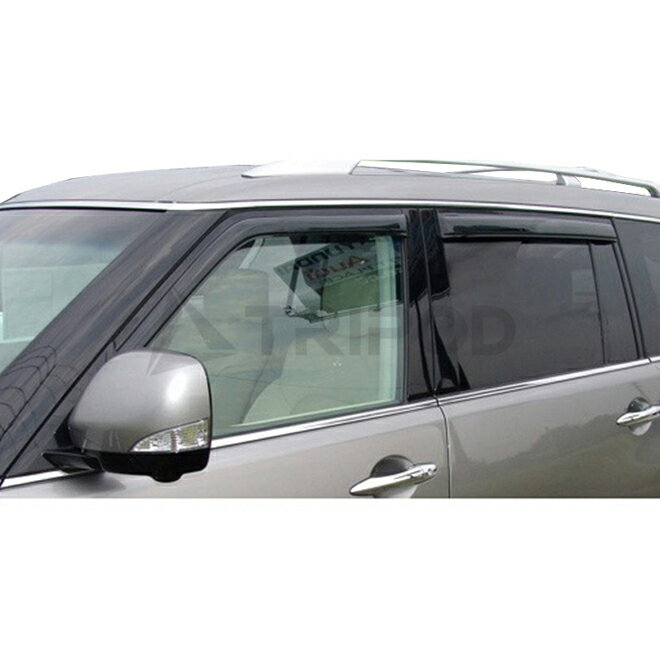 11-13y QX56 ドアバイザー スリム スモーク 4PC AVS オートベントシェード