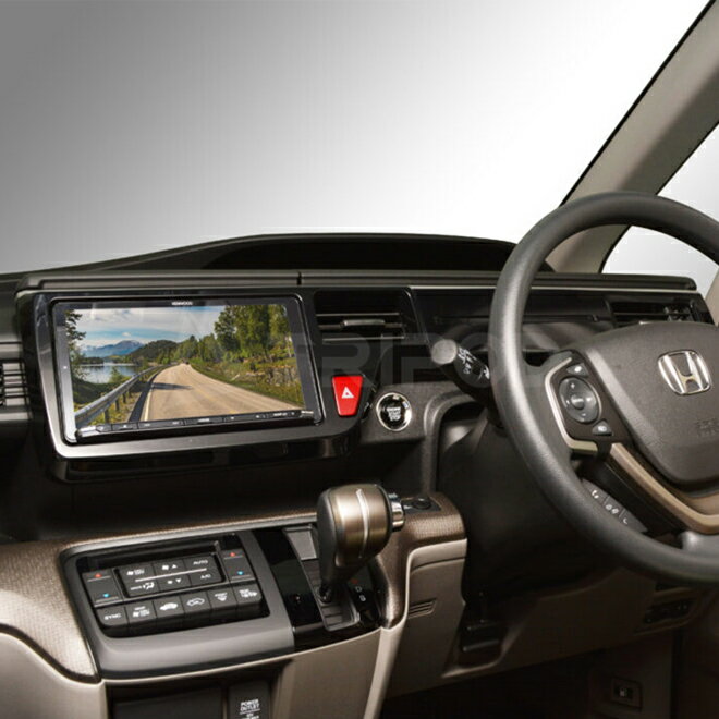 ホンダ　ステップワゴン／ステップワゴンスパーダ用 9インチ型カーナビゲーション取付キット