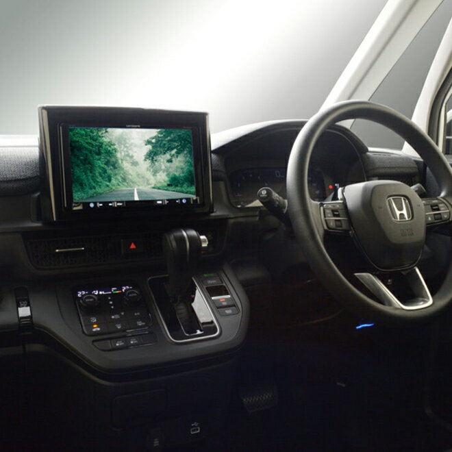ホンダ　ステップワゴン/ステップワゴンスパーダ用9インチ型カーナビゲーション取付キット
