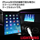 TP-MIRRORING SET3 iPhoneをHDMI→RCA/HDMIに変換してミラーリングするためのセットになります。