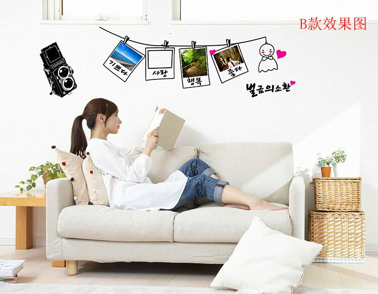 ウォールステッカー 現像写真 枠 壁紙 シール 賃貸OK はがせる 剥がせる DIY 模様替え インテリア 写真 現像 フォト カメラ 記念写真 撮影 枠 フレーム