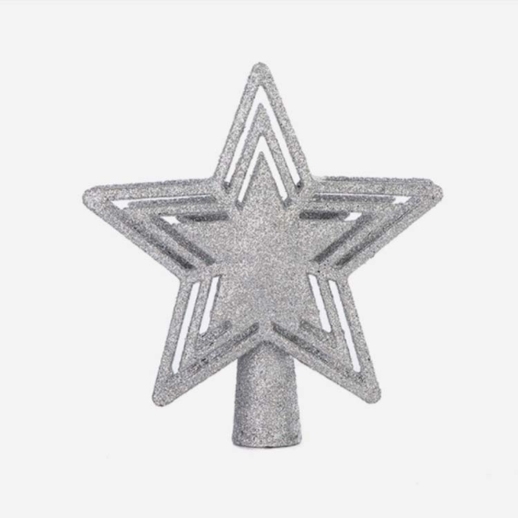 ツリートップ プロジェクターライト搭載 LED投影ランプ トップスター クリスマスツリートッパー 飾り オーナメント 回転式投影 星 雪花 スタートップ パーティー イベント キラキラ