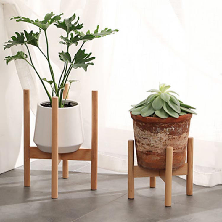 天然木 観葉植物 室内 鉢台 35×21cm ポット スタンド 鉢 観葉植物 フラワースタン...
