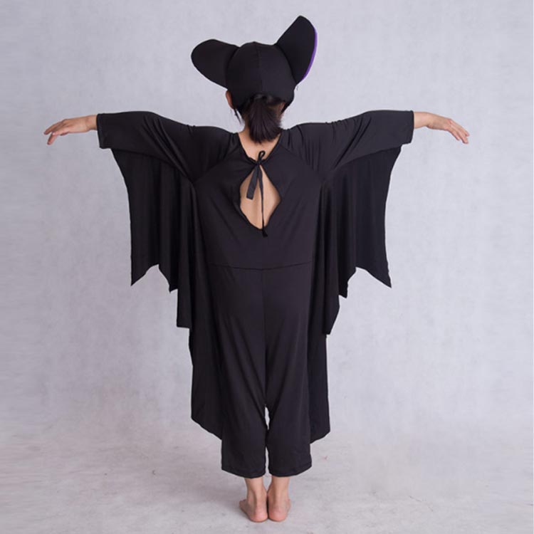 魔女 子供 大人 つなぎ 仮装 イベント コウモリ 吸血鬼服 悪魔 キッズ 仮装 コスチューム 変装 ストレッチ 女の子 ハロウィン 男の子 ハロウィーン なりきり オールインワン 学園祭 体育祭 着ぐるみ 仮装 帽子付き 親子ペア ハロウィン 送料無料