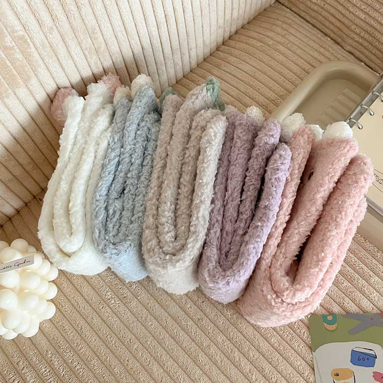 5足セット ぽかぽか ふわふわ 5足セット 靴下 防寒靴下 女性 暖かい 防寒靴下 可愛...