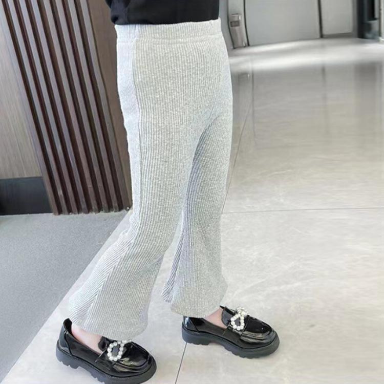 子ども服 リブニットフレアパンツ 女の子 秋物 AW 送料無料 キッズ 秋冬物 子供服 ガールズ ベビー キッズ ジュニア 冬物