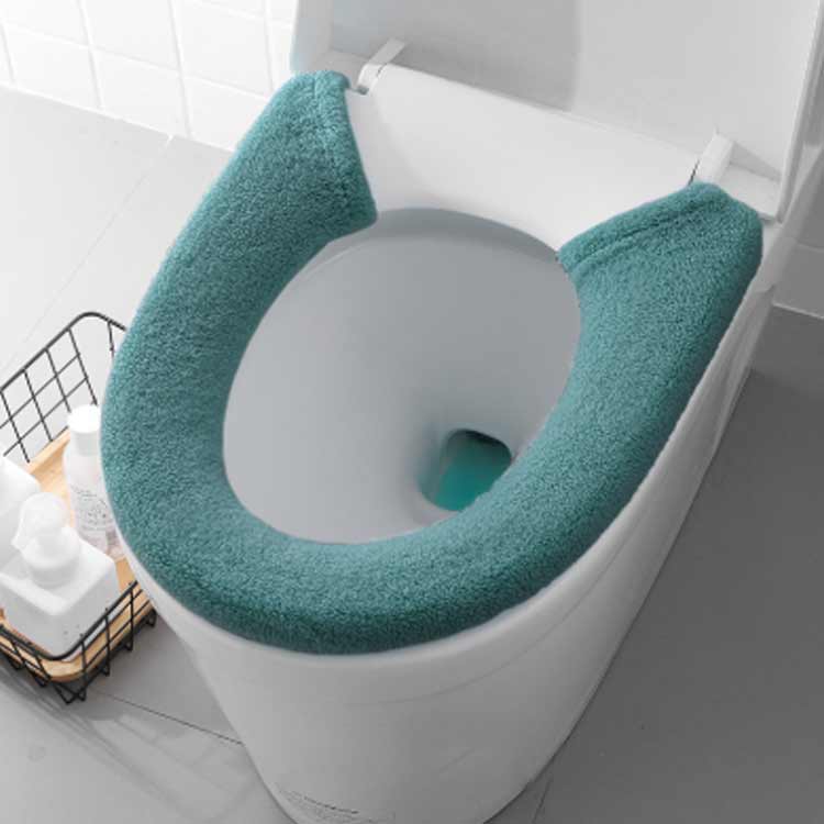 トイレ用品 便座カバー U型 インテリア雑貨 日用品 ボタンタイプ おしゃれ 便座カ...