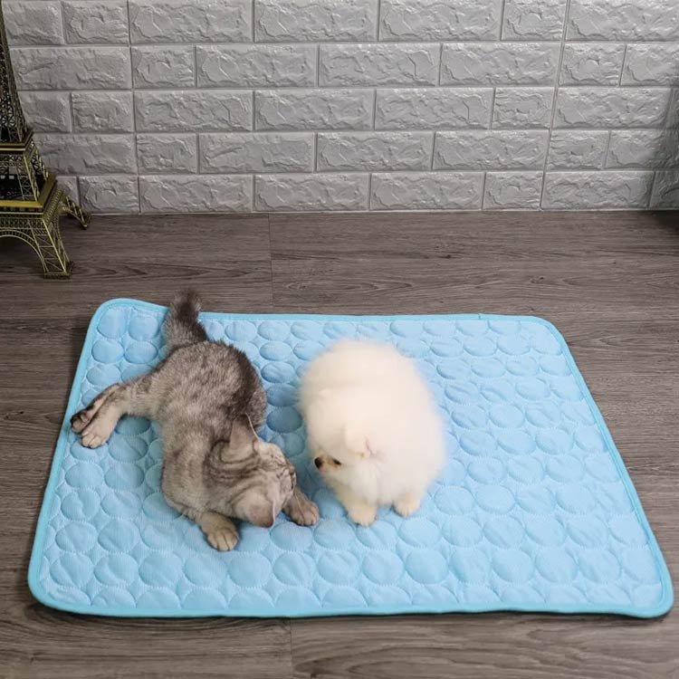 ペットマット ペット用 ひんやりマット 接触冷感 シート 5サイズ クール 涼しい 涼感 マット クールマット クールシート ひんやりシート ペットベッド ネコ 小型犬 中大型犬 熱中症対策 暑さ対策 クッション 軽量 柔らかい 耐噛み 通気性 夏用 洗える