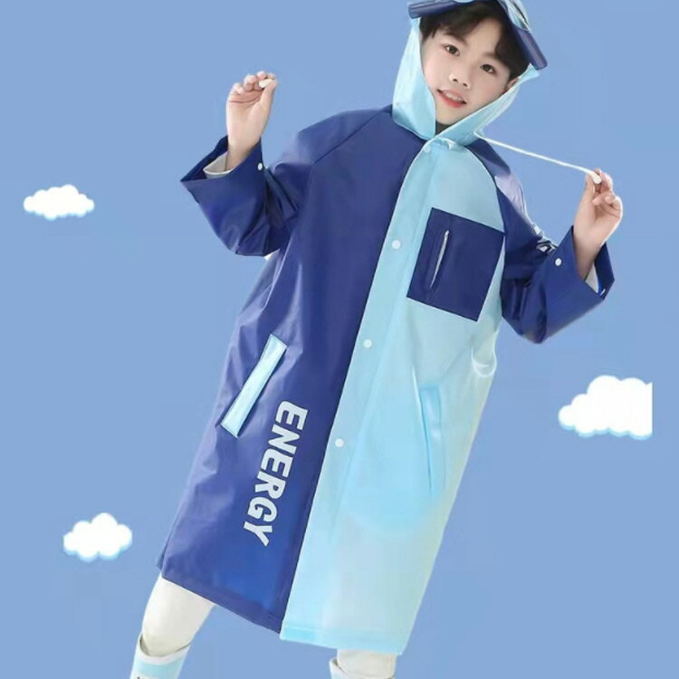 送料無料 レインコート キッズ ランドセル対応 男の子 女の子 通学 自転車 かわいい レインポンチョ 雨具 カッパ レインウェア ランドセル 子ども ジュニア ツバ広 シンプル 通園 小学生 梅雨対策 100 110 120 130 140 150