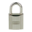 美品 HERMES エルメス 南京錠 カデナ - シルバー メタル ユニセックス バッグチャーム 鍵【本物保証】【中古】