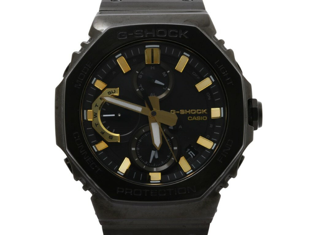 乐天商城 - CASIO カシオ 腕時計 G-SHOCK FULL METAL GMC-B2100 SERIES GMC-B2100ZE-1AJR ブラック系 ステンレススチール メンズ カシオウオッチ50周年記念モデル リミテッド アナログ 新品未使用展示品【本物保証】【中古】