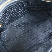 美品PRADAプラダショルダーバッグハンドバッグ1BA1572wayヴィテッロブラックグレインレザー【本物保証】【中古】