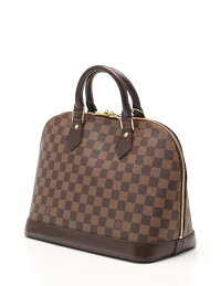 超美品LOUISVUITTONルイヴィトンアルマダミエエベヌハンドバッグN51131PVCブラウン【本物保証】【中古】