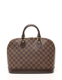 超美品LOUISVUITTONルイヴィトンアルマダミエエベヌハンドバッグN51131PVCブラウン【本物保証】【中古】